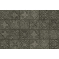 Плитка фасадна Torstone Grafit Decor 148x300x9 Cerrad