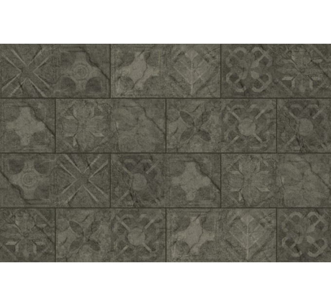 Плитка фасадна Torstone Grafit Decor 148x300x9 Cerrad