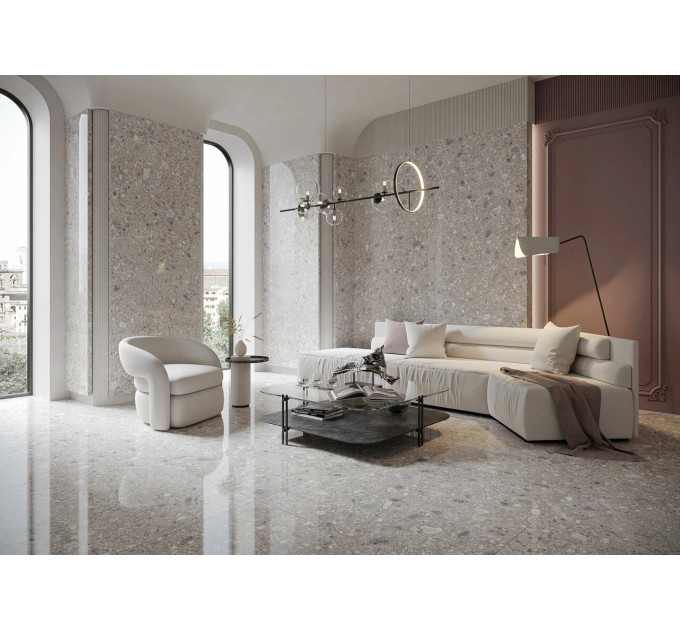 Плитка керамогранітна Ceppo Nuovo Silver POL 1197x1197x8 Cerrad