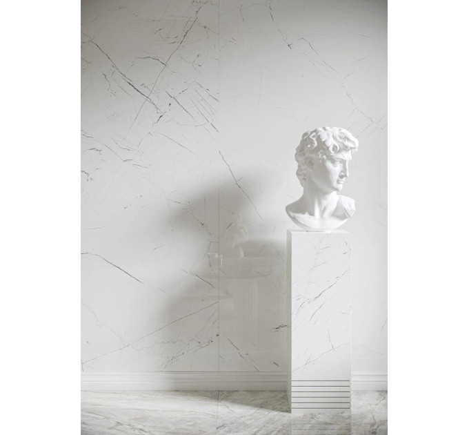 Плитка керамогранітна Marmo Thassos White POL 1197x2797x6 Cerrad