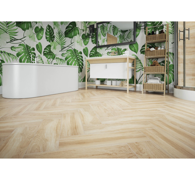 Плитка підлогова Mustiq Beige 17,5x60x0,8