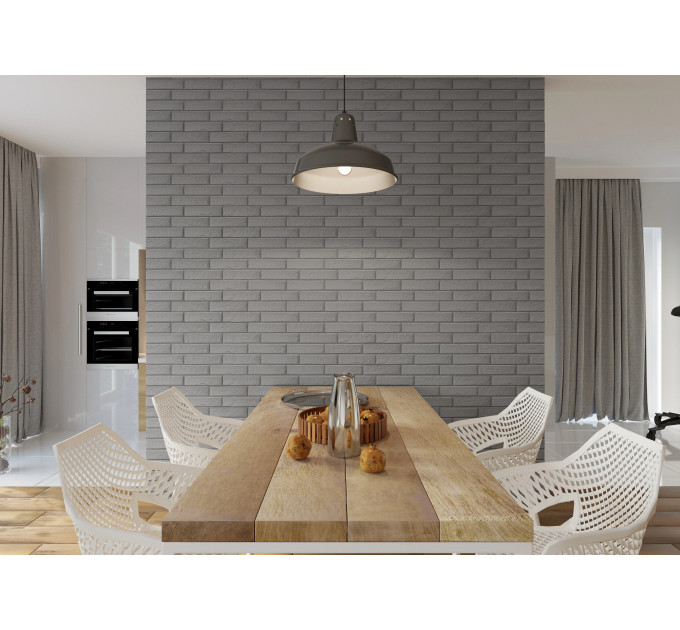 Плитка фасадна Foggia Gris 6,5x24,5x0,8
