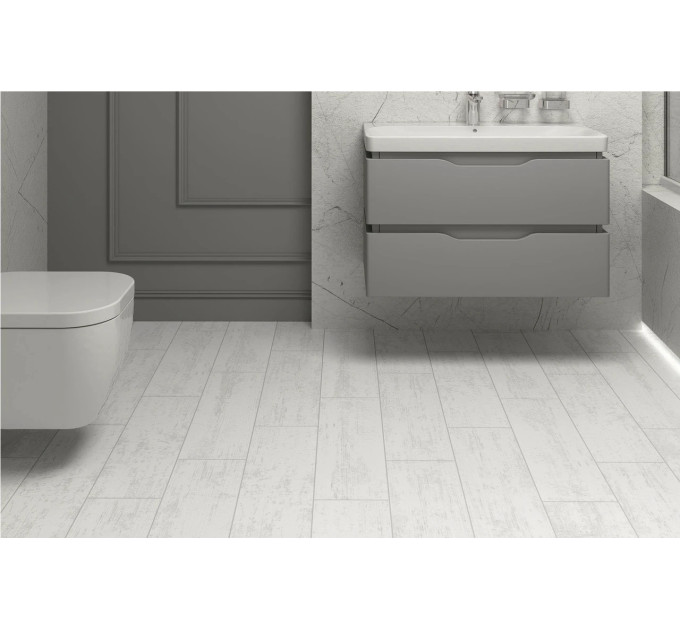 Плитка керамогранітна Soft Patinated Wood White 175x600x8 Cerrad