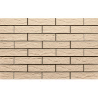 Плитка фасадна Kremowa Rustiko 6,5x24,5x0,65