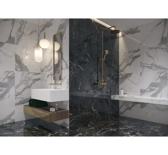 Цоколь Marquina Gold POL 8x59,7x0,8