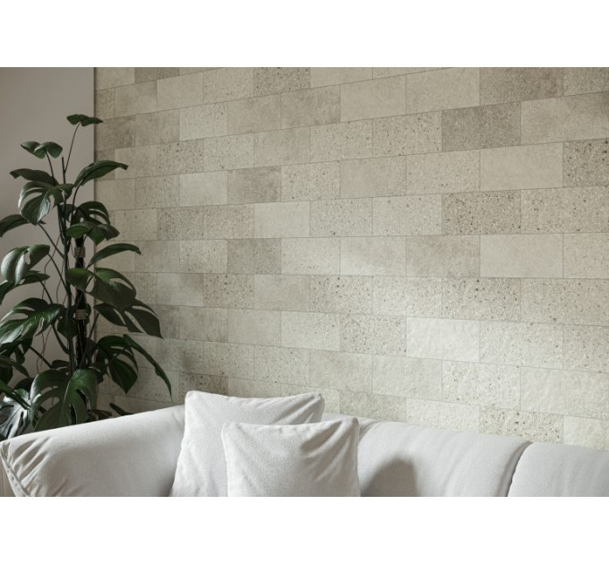 Камінь фасадний Saltstone Bianco 14,8x30x0,9