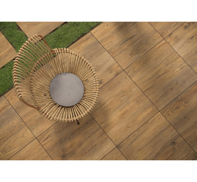 Плитка керамогранітна Ragaya Brown RECT 597x597x20 Cerrad