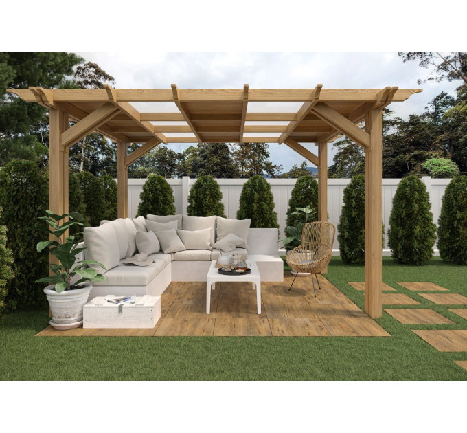 Плитка керамогранітна Ragaya Brown RECT 597x597x20 Cerrad