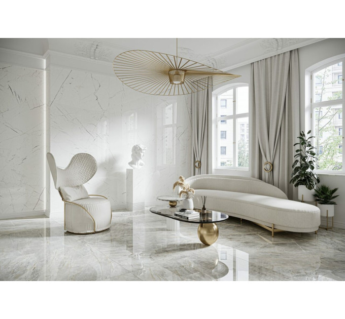 Плитка керамогранітна Marmo Thassos White POL 797x797x8 Cerrad