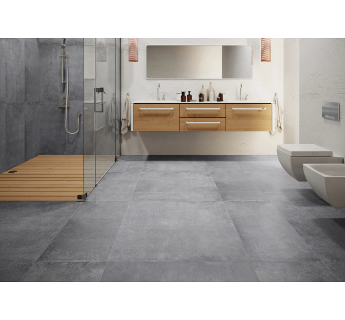 Плитка керамогранітна Montego Grafit RECT 297x597x8,5 Cerrad