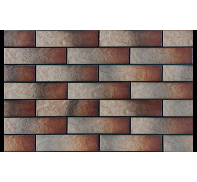 Плитка фасадна Alaska Rustiko 6,5x24,5x0,65