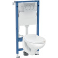 Комплект Інсталяція для унітаза Duofix Pro 20 + Унітаз Idol з кришкою 118.315.21.3 Geberit