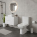 Компакт з кришкою Selnova Square 503.086.00.1 Geberit