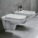 Унітаз підвісний воронкоподібний з кришкою soft-close Selnova Square 501.961.00.1 Geberit
