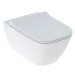 Унітаз підвісний з кришкою Smyle Square Rimfree 500.685.01.1 Geberit