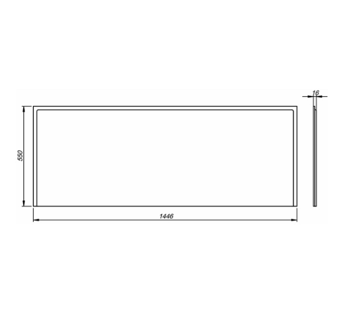 Панель для ванни фронтальна 150 UNI 2 PWP2351000 KOLO