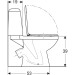 Компакт Solo з кришкою дюропласт soft-close S7923200UA Kolo