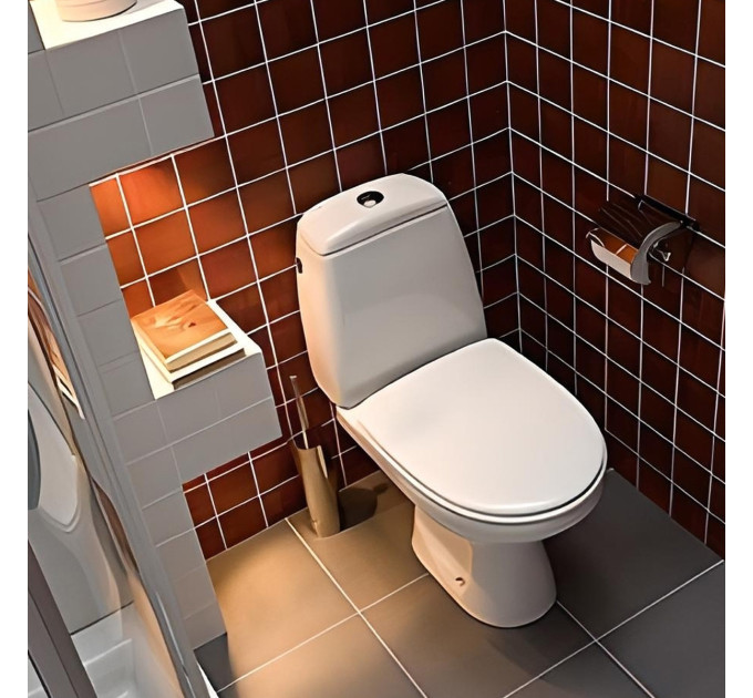 Компакт Solo з кришкою дюропласт soft-close S7921800UA Kolo