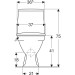 Компакт Runa з кришкою дюропласт Soft close L89208000 Kolo