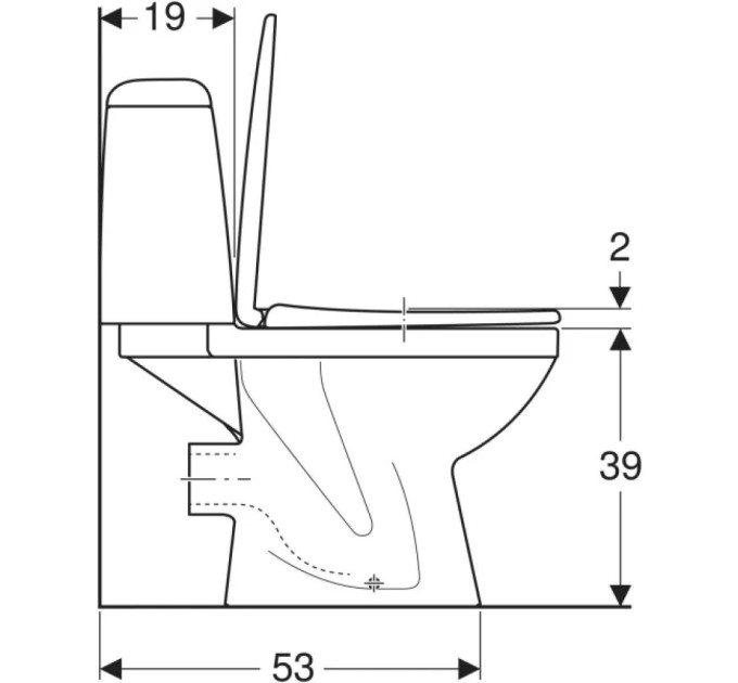 Компакт Solo з кришкою дюропласт soft-close S7921800UA Kolo