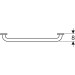 Поручень 60 см хвиляста поверхня LEHNEN FUNKTION (L1000602) KOLO