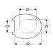 Кришка для унітазу SD 15 ms110 S110163410 KOLO