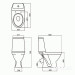 Компакт Modo з кришкою дюропласт soft-close (L39003000), Kolo