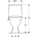 Компакт Runa з кришкою дюропласт soft-close L89206200 Kolo