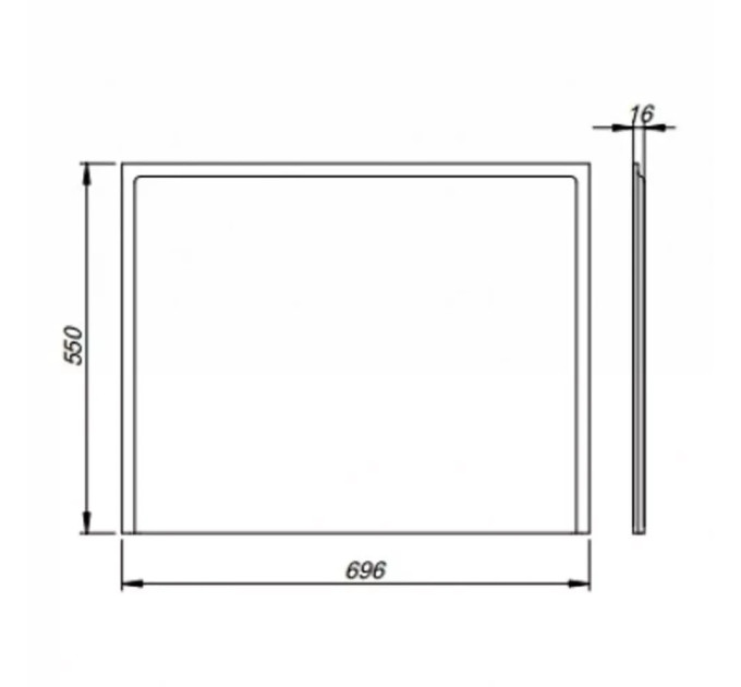 Панель для ванни бокова 75 UNI 2 PWP2376000 KOLO