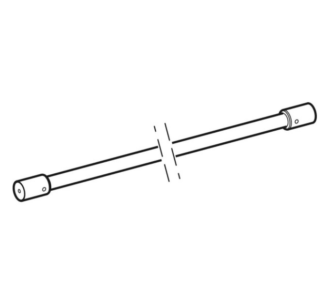 Штанга для душової штори 90см LEHNEN CONCEPT (L63001000) KOLO