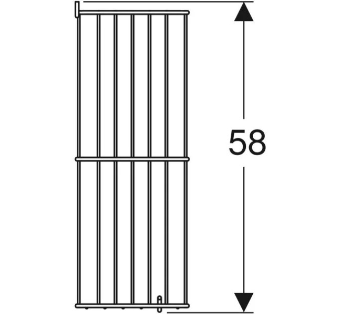 Кошик для білизни REKORD 88416000 KOLO