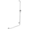 Поручень LEHNEN FUNKTION кутовий 90° 600x1100мм правий хвиляста поверхня (L1023512) KOLO