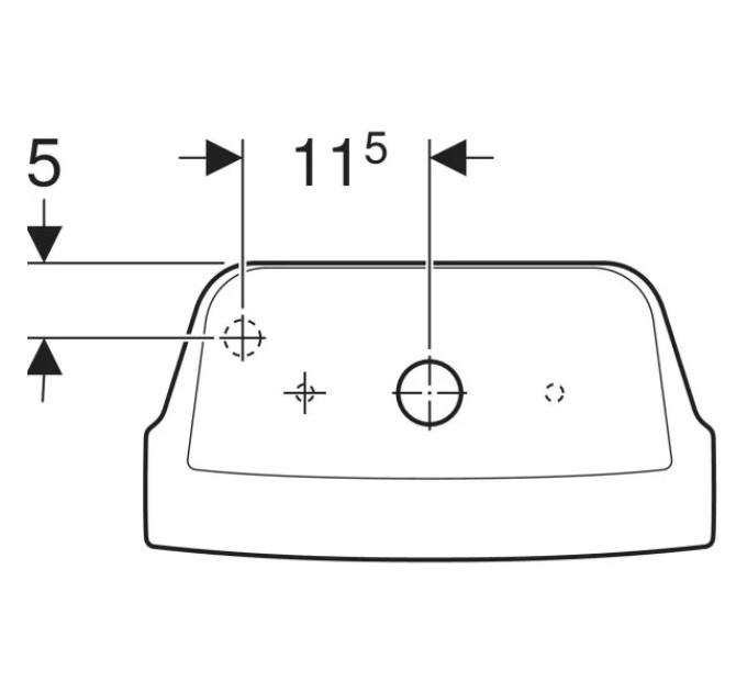 Керамічний бачок з кришкою Modo L34001000 KOLO