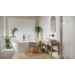 Плитка стінова White Micro PS800 RECT 298x598 Opoczno