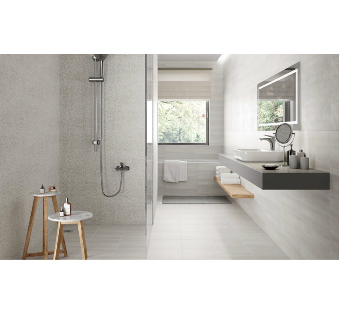 Плитка стінова Grey Shades Grey 29,7x60 код 5077 Опочно