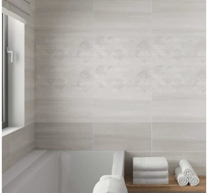 Плитка стінова Grey Shades Grey 29,7x60 код 5077 Опочно