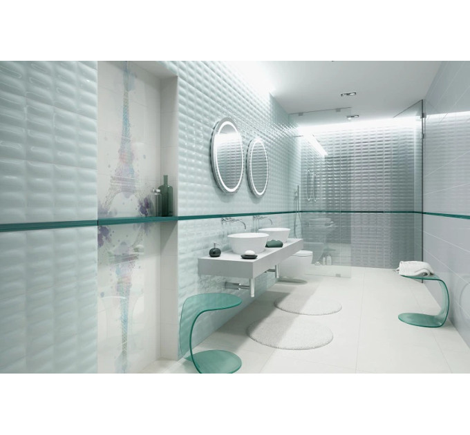 Плитка керамогранітна White Satin 420420x8 Opoczno