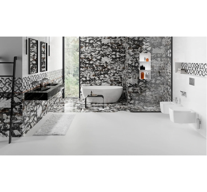 Плитка стінова Esme White GLOSSY 297x600x9 Opoczno