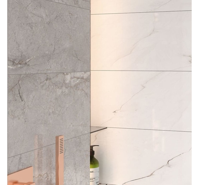 Плитка стінова Mystic Warm Grey GLOSSY 297x600 Opoczno