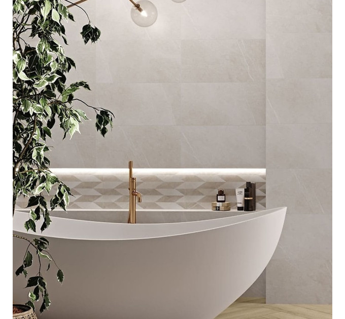 Плитка стінова Sylvie Beige SATIN 297x600 Opoczno