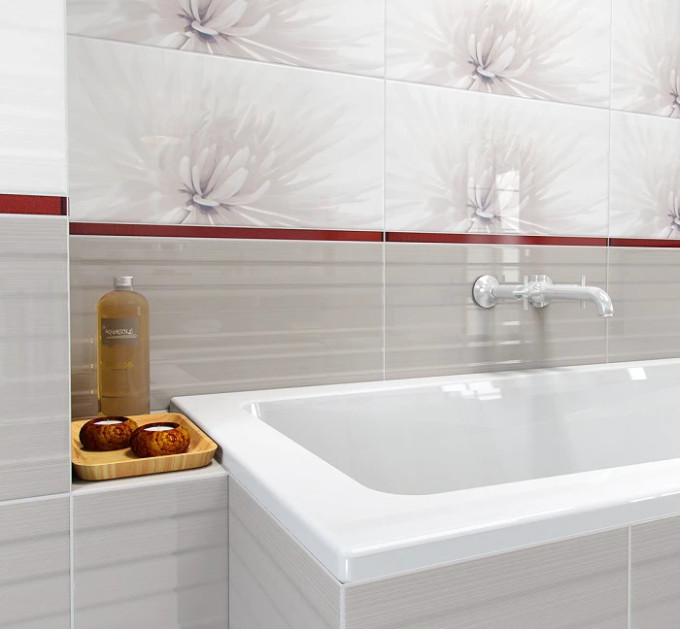 Декор Avangarde White Flower 29,7x60 код 7414 Опочно