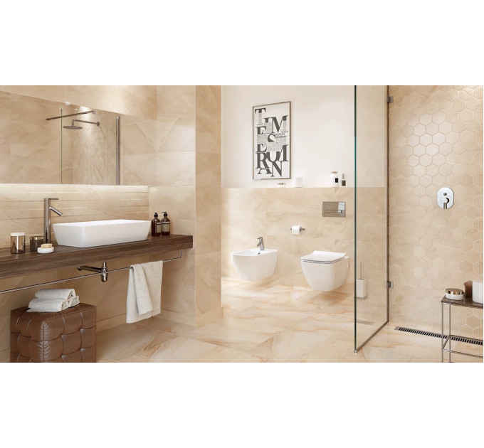 Плитка стінова Sahara Desert Beige 29x89 код 2745 Опочно