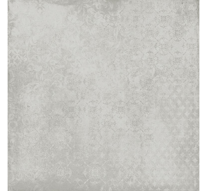 Плитка керамогранітна Stormy White Carpet RECT 598x598x8 Opoczno