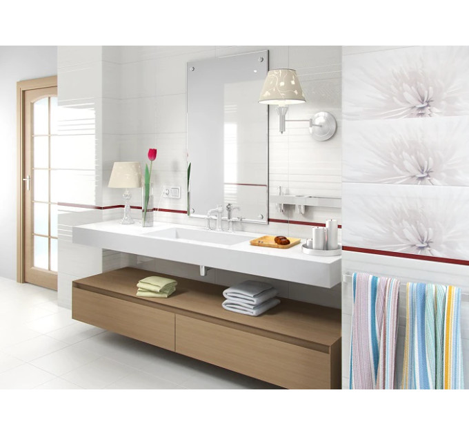 Декор Avangarde White Flower 29,7x60 код 7414 Опочно