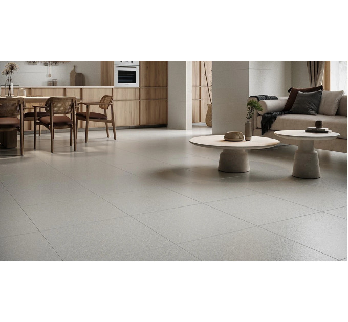 Плитка керамогранітна Shallow Sea White RECT 598x1198x8 Opoczno