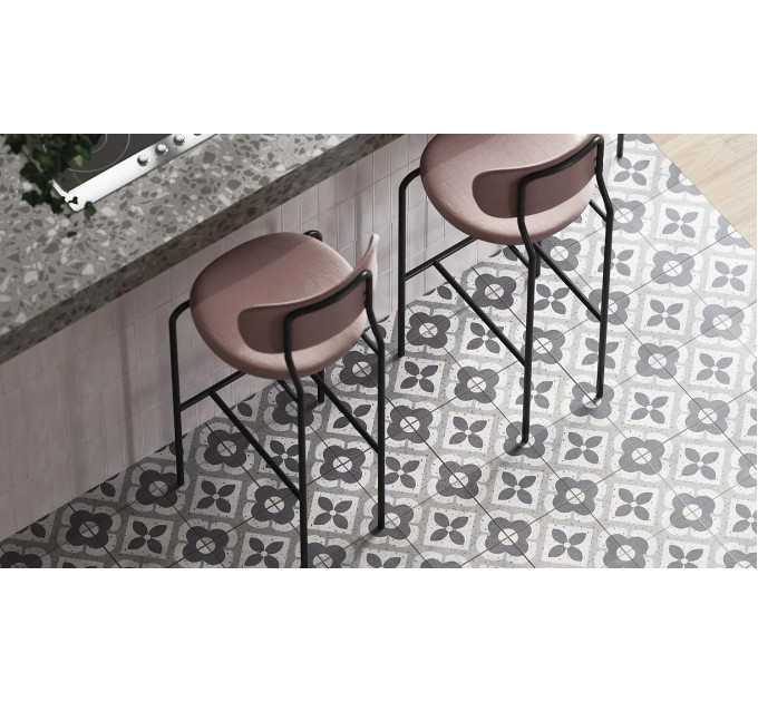 Плитка керамогранітна Flavio Grey 420x420x8 Opoczno