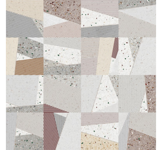 Плитка керамогранітна Rovena Pattern SATIN 420x420x8 Opoczno