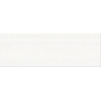 Плитка стінова White GLOSSY 25x75 код 3114 Опочно