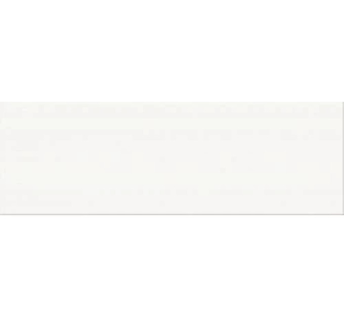 Плитка стінова White GLOSSY 25x75 код 3114 Опочно