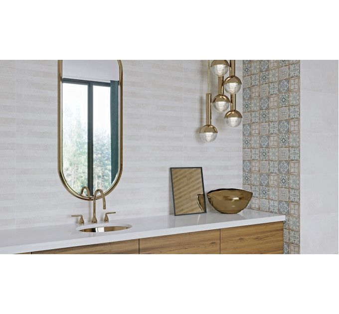 Плитка стінова Paula Beige STR 29,7x60 код 5267 Опочно